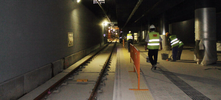 Metrobyggeriet i Málaga er tilbage på sporet
