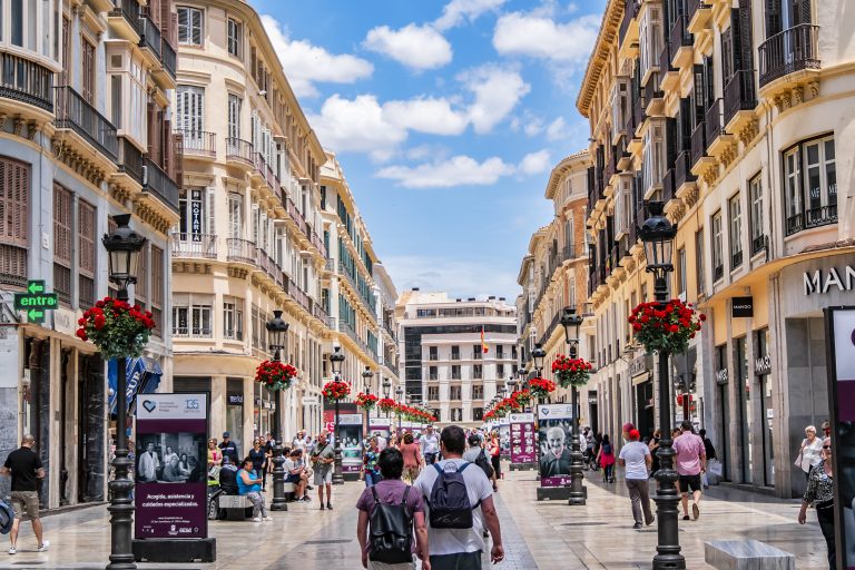 Hovedstrøget i Málaga blandt de dyreste i Spanien