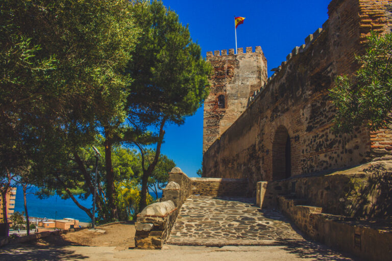 Castle,¨sohail¨.,A,Sunny,Day,In,Fuengirola.,Malaga,Province,,Andalusia,