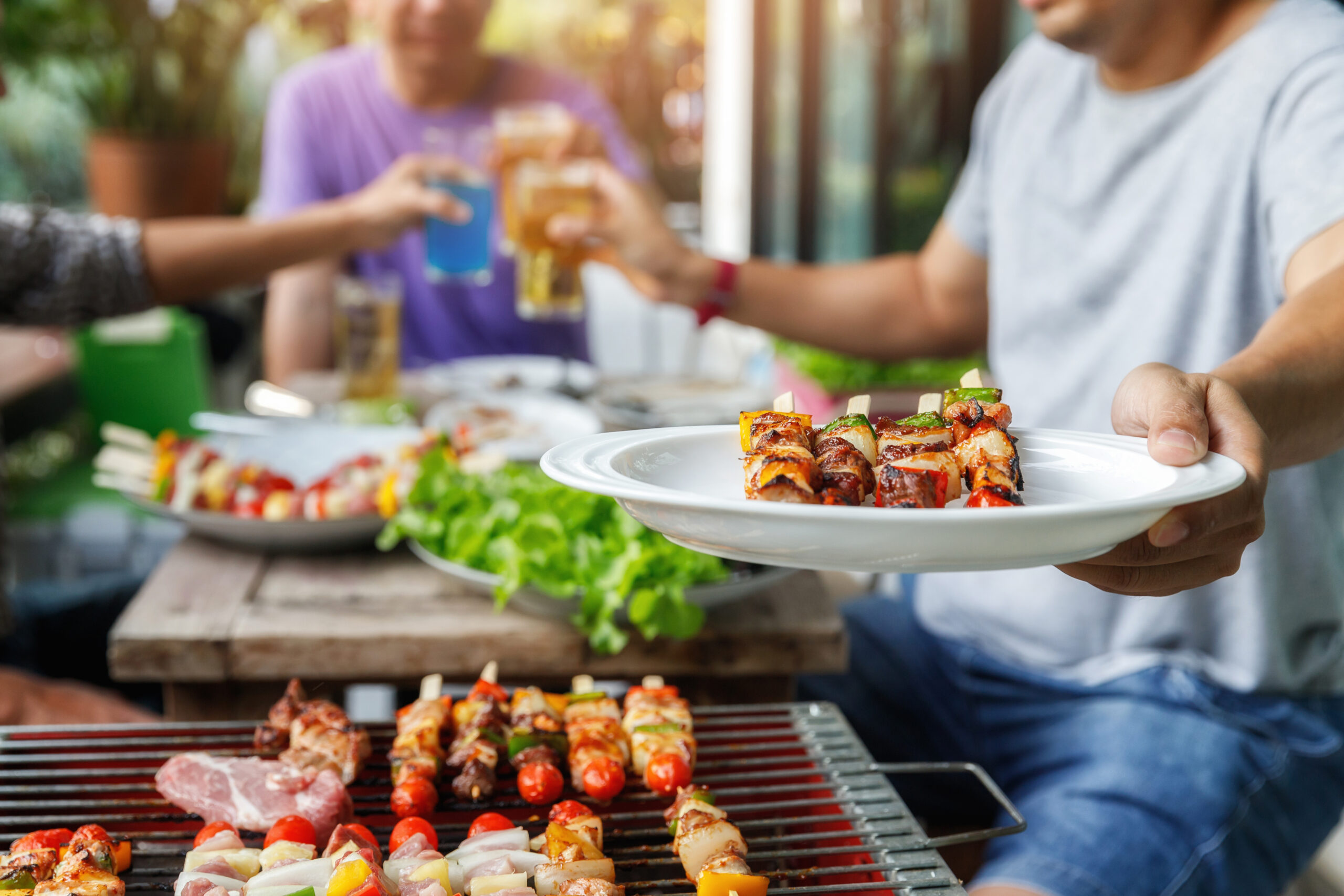 Sommermad på grillen