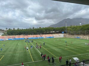 Store ambitioner for Esteponas fodboldhold