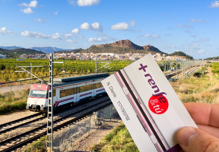 Renfe,Ticket,For,Passenger,Train,Of,The,Spanish,Regional,Lines