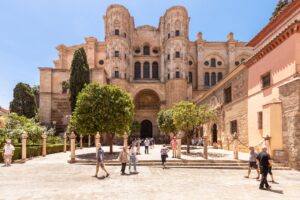 Den énarmede katedral i Málaga