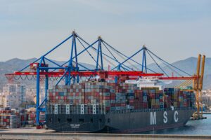 Containerskibene hober sig op i Málaga