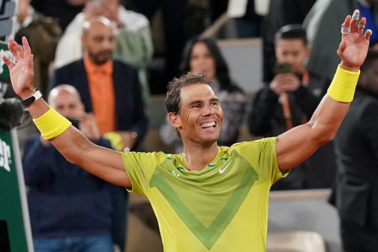 Rafa Nadal hyldes i Málaga