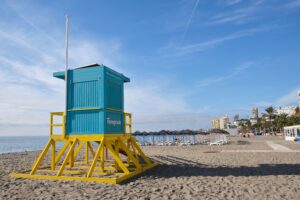 Ny strand-elevator i Fuengirola