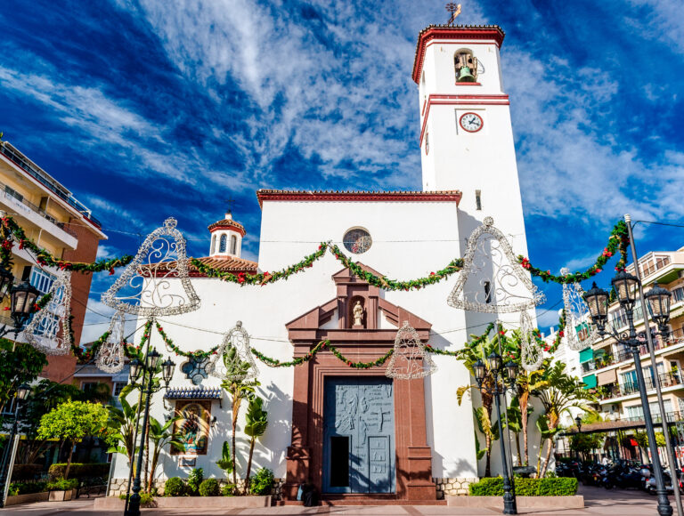 Julemarked og julelys i Fuengirola