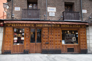 RESTAURANTE BOTÍN – verdens ældste restaurant