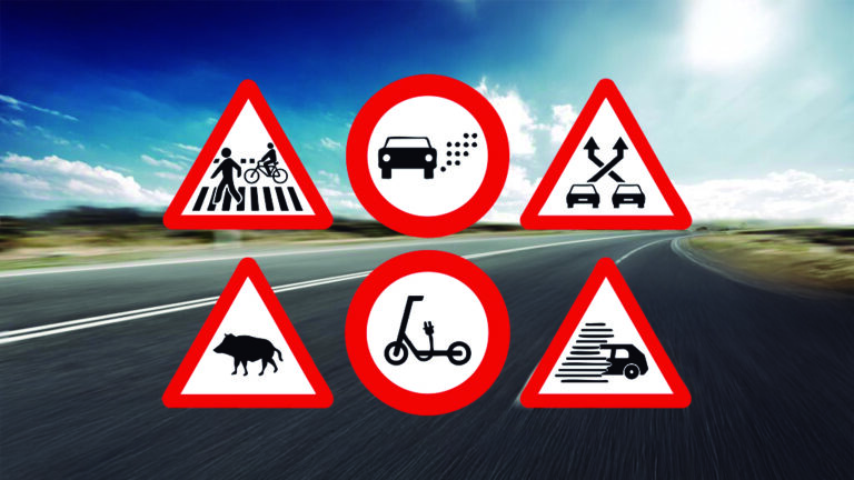 Nye trafikskilte i Spanien