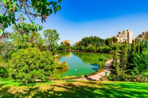 Ny beplantning i Benalmádenas La Paloma park