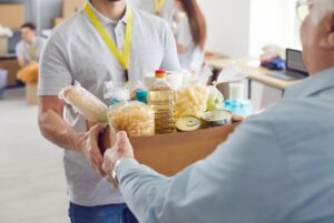 Kæmpe fødevareindsamling