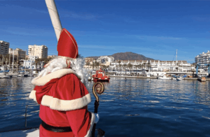 San Nicolás besøger Esteponas marina