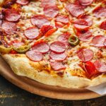 700 meter pizza på strandpromenaden i Fuengirola